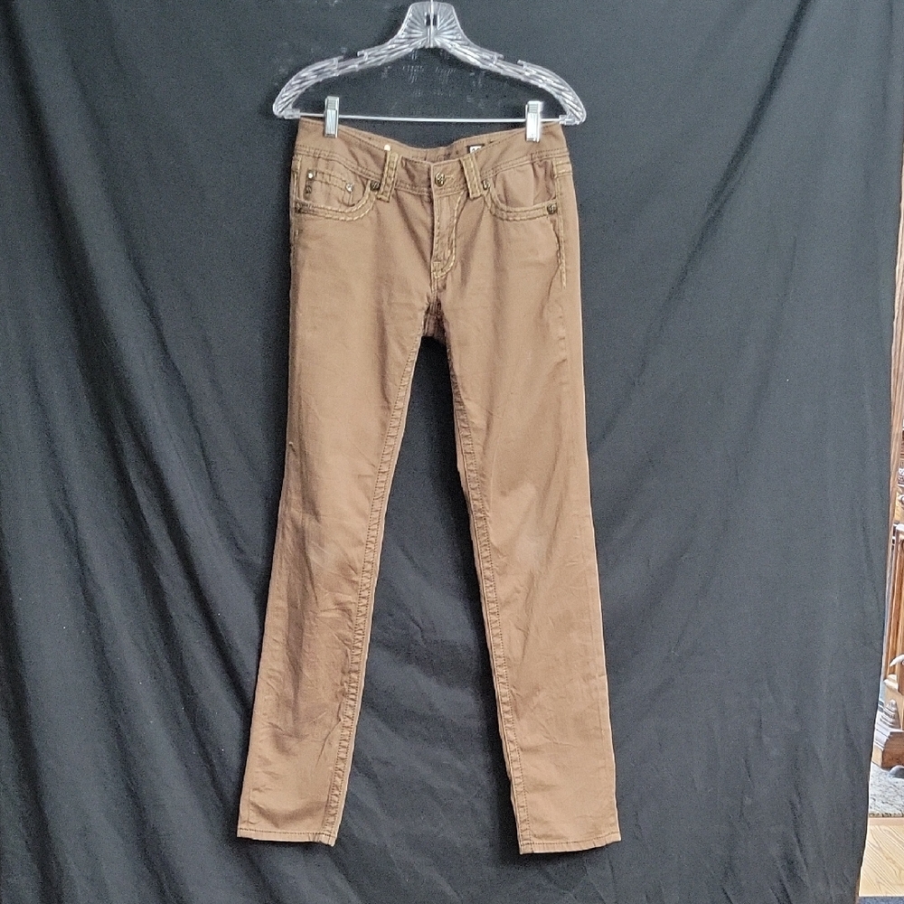 Miss Me Tan Skinny Jeans